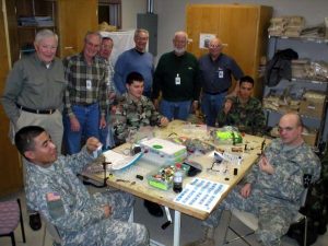 Madigan Army Hospital Fly Tying Session